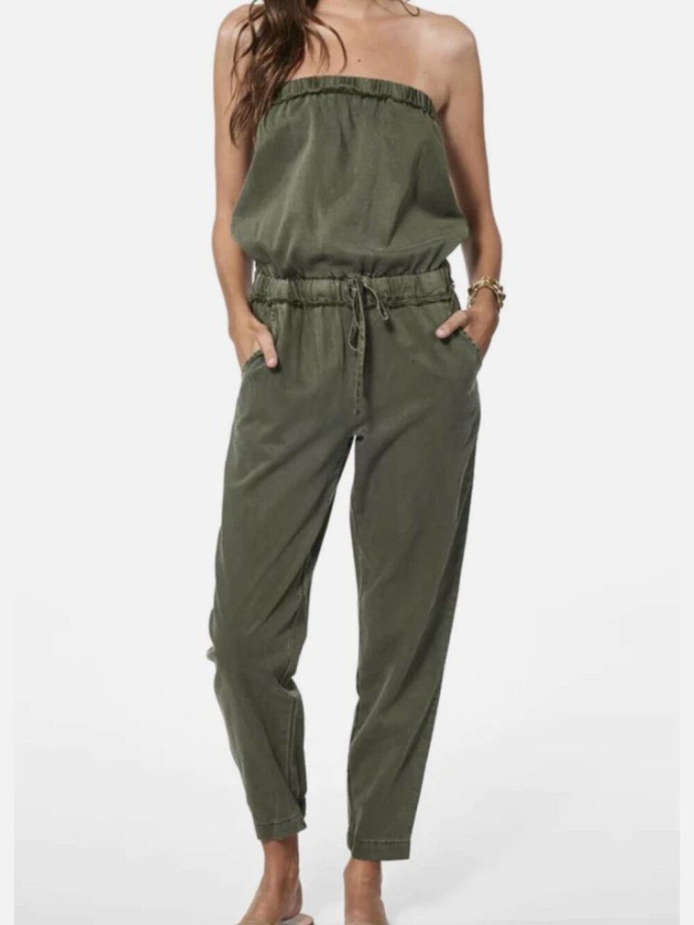 Strapless Jumpsuit
